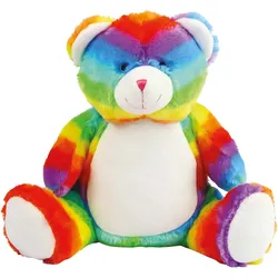 Mumbles Mehrfarbiger Plüschbär mit Reißverschluss Stofftiere MM555 multi one size