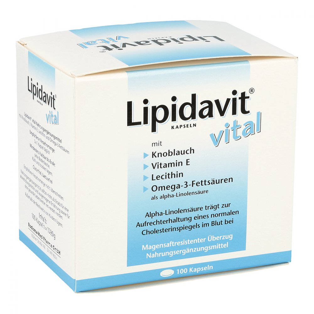 Rodisma-Med Pharma GmbH Lipidavit Vital Kapseln 05870220