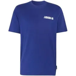 ADIDAS Herren Shirt NOVELTY CARDS GRAFIK, Größe XXL in Blau Blau