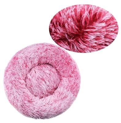 Uplifted Finds Super Soft Cloud Fleece Sleeping Nest gradient Rose Red 50 Cm