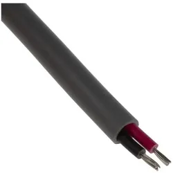 RS PRO, Kabelleitung, Grey 1 pair non-screened cable,100m (100 m)
