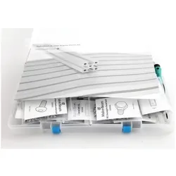 MakerBeam MakerBeamXL Starter Kit Regular, 15x15mm, klar eloxiert, 40 Profile, 48 Winkel, M3-Schrauben (Baukit), Robotik Modul