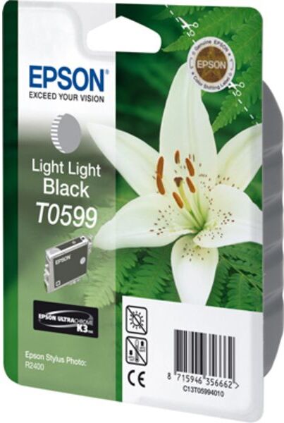 Epson T059 (C13T059940) - Noir clair léger - Cartouche d'encre Noir clair léger