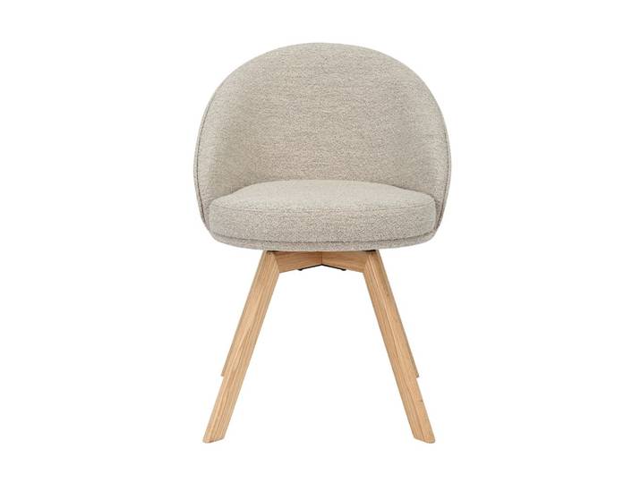Chaise repas pivotante beige