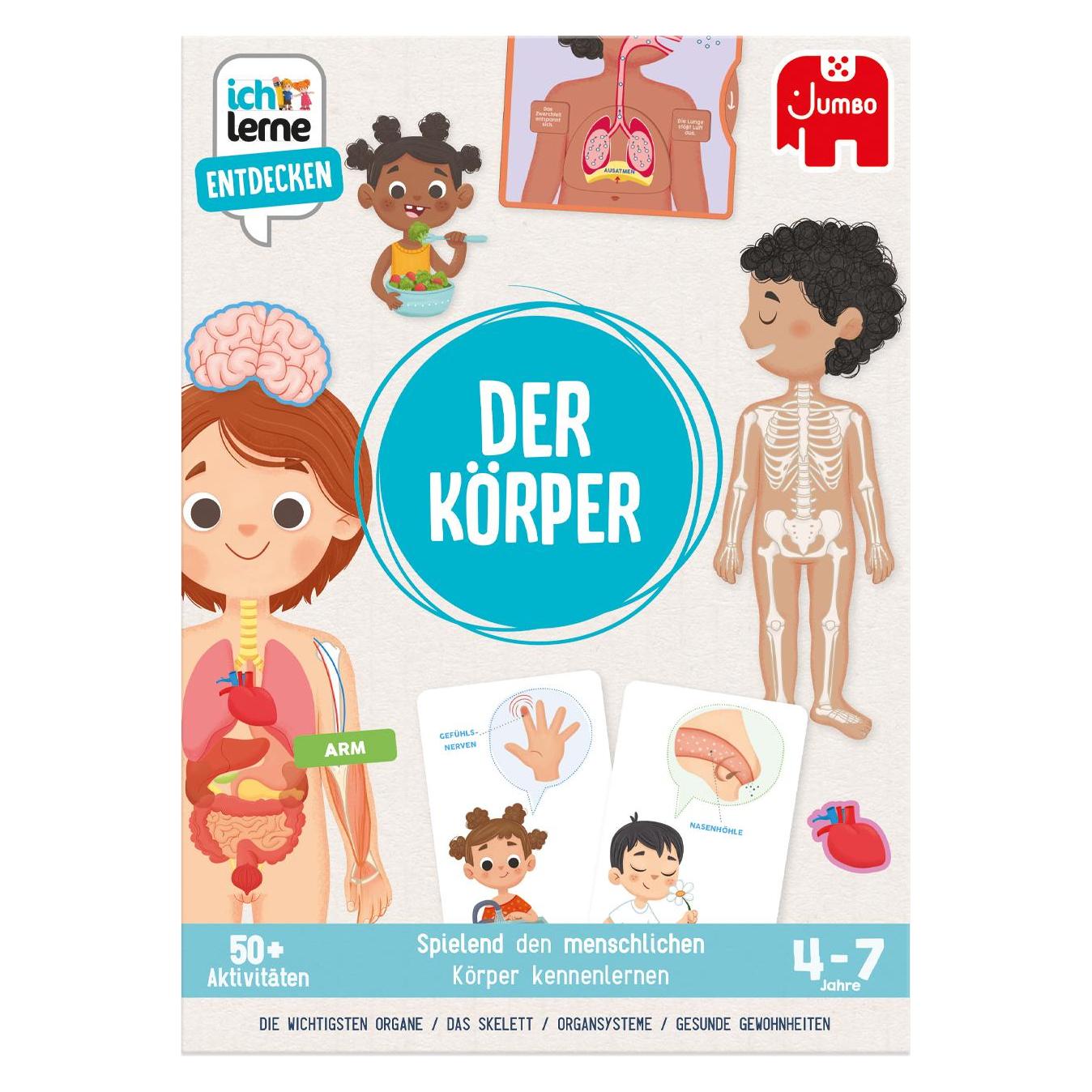 Jumbo Ich lerne entdecken - Dein Körper (Deutsch, 4 - 7 Jahre) (1110100049)