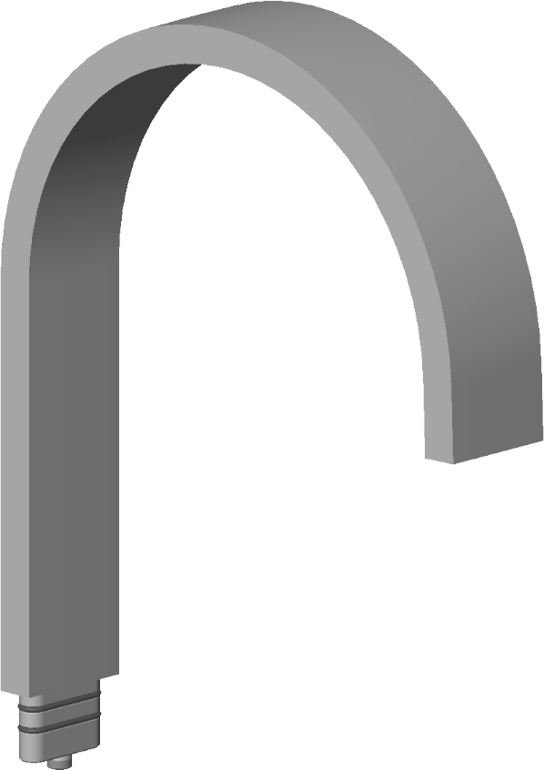 Dornbracht sortie MEM 90282215301-06 platine mat
