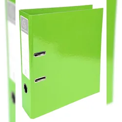 Exacompta 53623E 10x Ordner aus Karton, Prem' Touch, Rücken 70mm - Iderama - Anisgrün