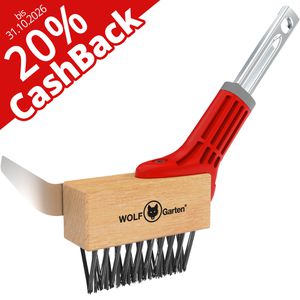 Wolf-Garten Fugenbürste FBS-M, 71BAA020650, 20% Cashback, Multi-Star Werkzeugkopf, Breite 9 cm