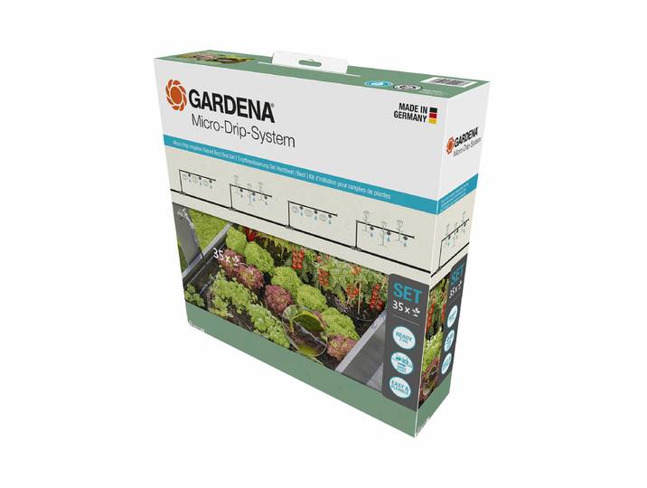 Gardena Micro-Drip-System Tropfbewässerung Set Hochbeet/Beet