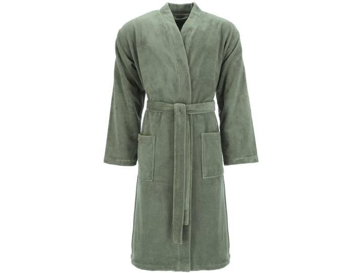 Vossen Bademantel Cosmo Detox Green Baumwolle S - Bademantel