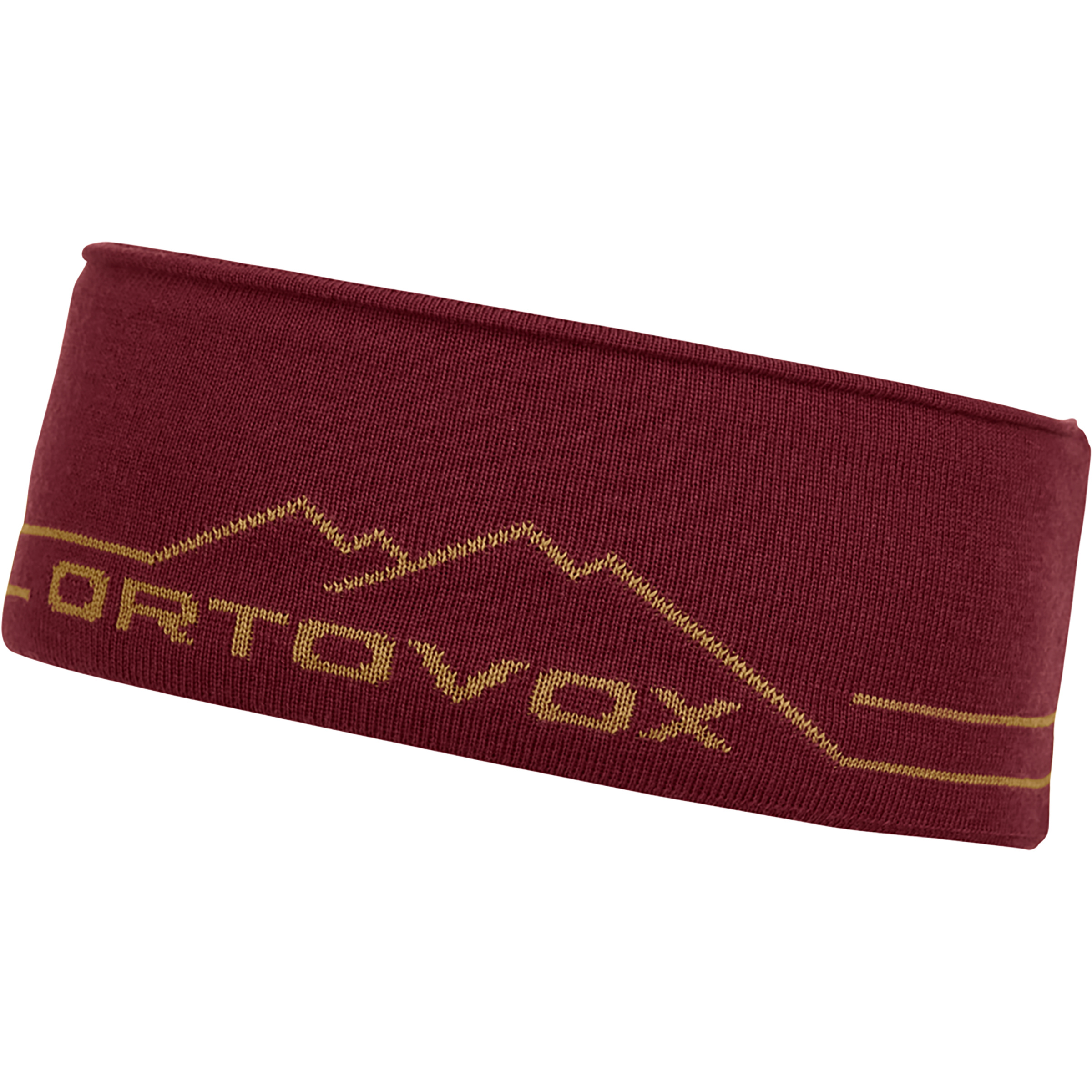 Ortovox Peak Stirnbänder braun Trekking Hautfreundlich Merinowolle