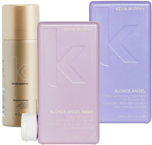 600ml KEVIN.MURPHY BLONDE.ANGEL Wash Set (Shampoo 250ml + Treatment 250ml + Haarspray 100ml)