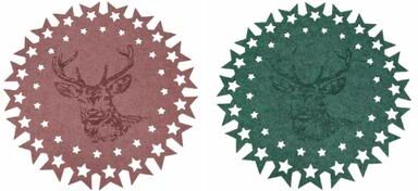 IH Casa Decor Felt Placemat - Set of 12