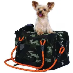 M-Pets Transportbeutel 41 x 28 x 28 cm (Hund, Faltbar), Tiertransport