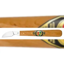 Kirschen Kerbschnitzmesser, lange schräge Schneide