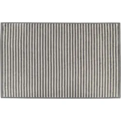 Two-Tone Stripes Badematte 50 x 80 cm, schiefer