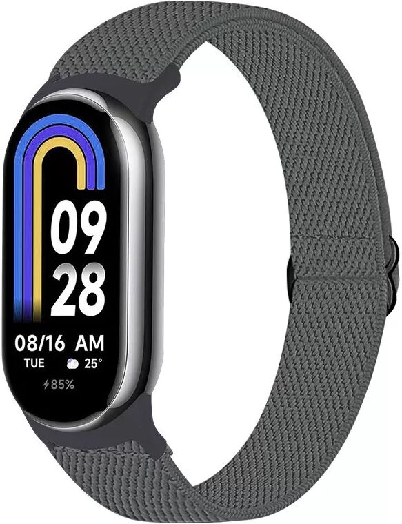 INF Elastisches Nylon-Uhrenarmband für Xiaomi 8/9 (14 mm) Dunkelgrau