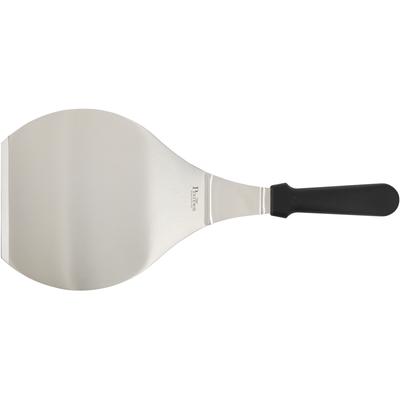 Küchenwender PINTINOX "Professional", schwarz (edelstahlfarben, schwarz), B:16,3cm, Edelstahl, Kunststoff, Küchenpaletten, Pfannenwender, für Pfannkuchen, Pizza, Kuchen, Edelstahl, spülmaschinengeeignet