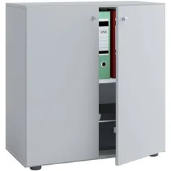 VCM Aktenschrank »Lona« 2 OH breit grau, 70x74x40 cm