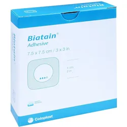 Biatain Schaumverband 7,5x7,5 cm selbst 10 St