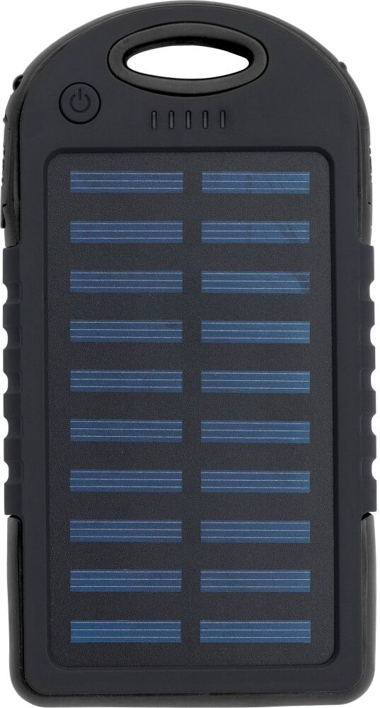 Batterie externe solaire personnalisée 4 000 mAh Aurora noir