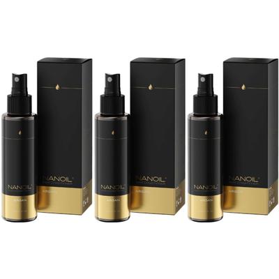 Nanoil Argan Hair Conditioner x3 3x125 ml Sprühflasche