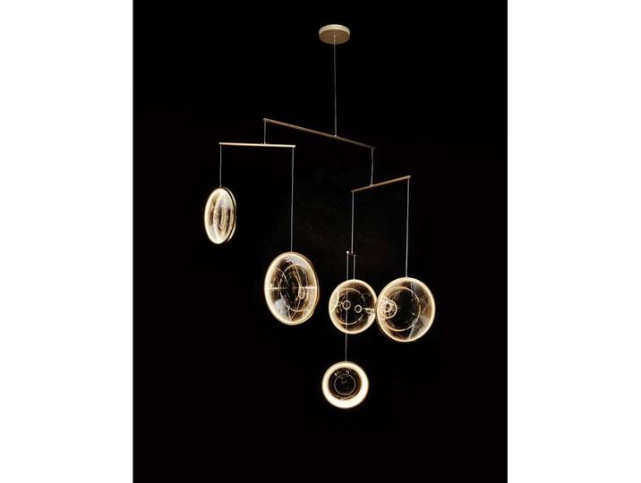 Focus 5 Suspension Or - DCW - Salon / séjour - Aluminium