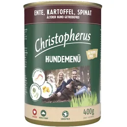 Allco Christopherus Hundemenü Senior Ente, Kartoffel, Spinat 6x400 g