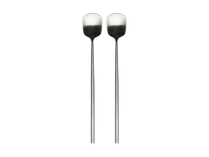ERNST Cuillère à longdrink Ernst, lot de 2 Acier inoxydable