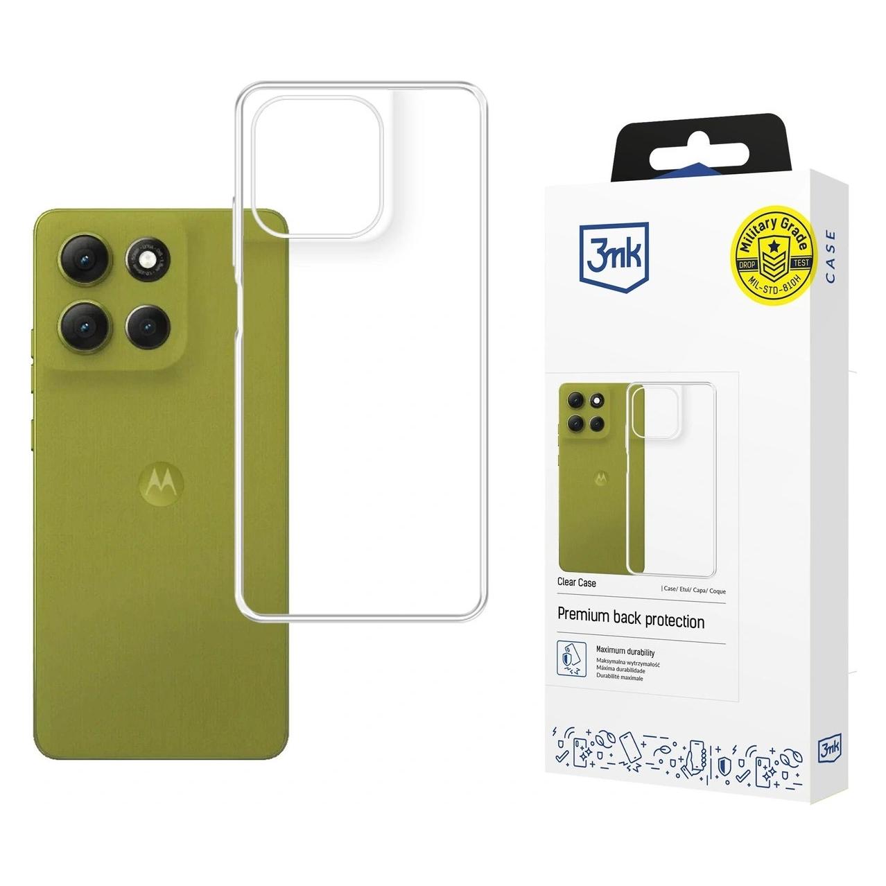 3MK ochranný kryt Clear Case pro Motorola Moto G86 (Motorola Moto G86) (5903108747981)