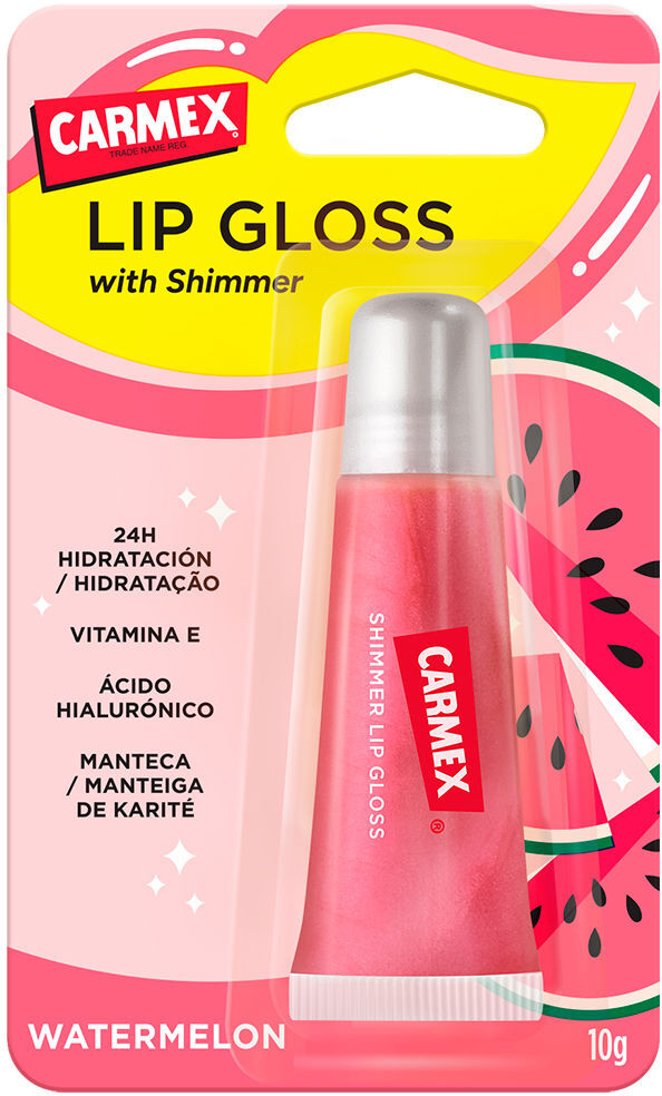 Carmex Gloss à lèvres Shimmer #Pastèque