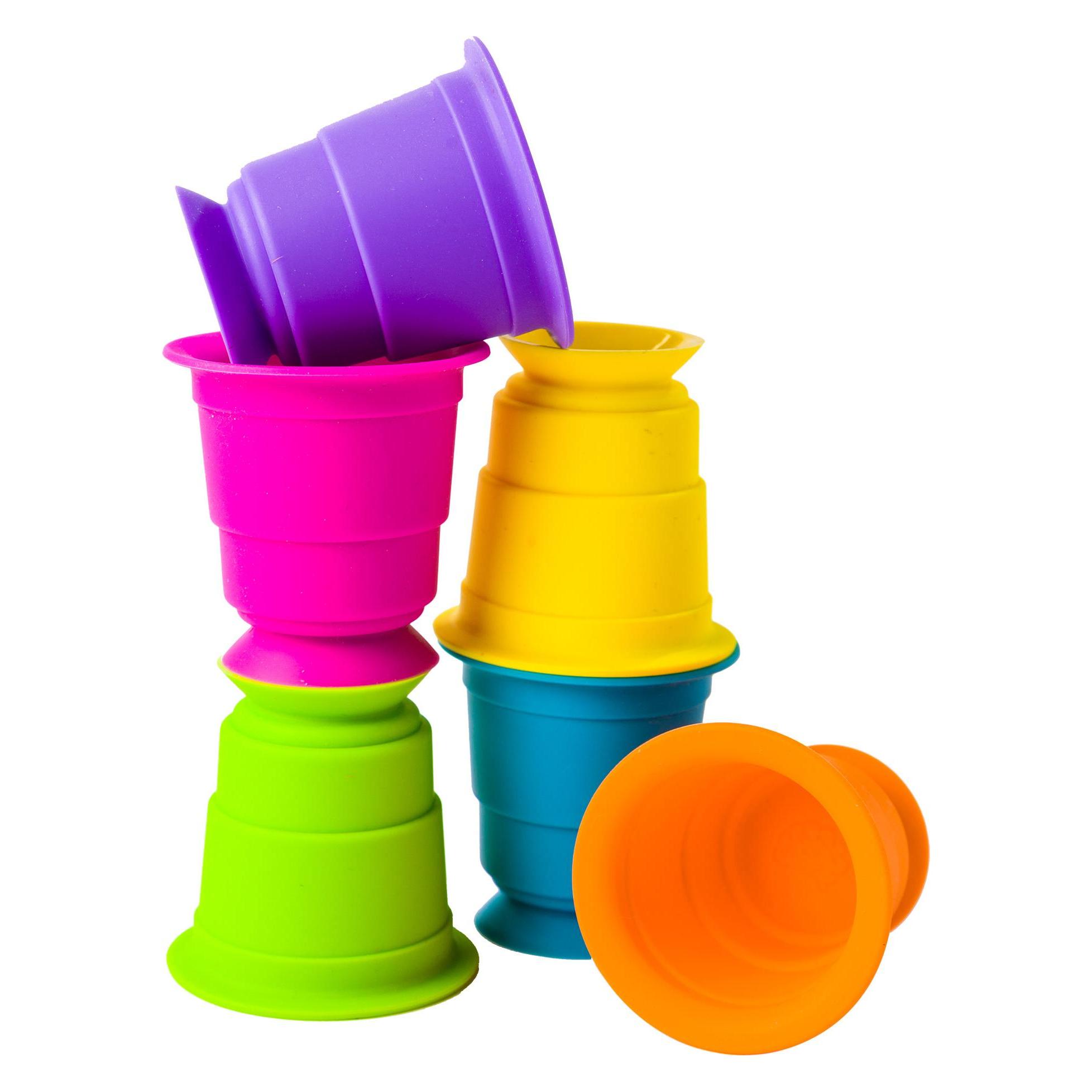 Fat Brain Toys Suction Kupz (Englisch, 2 - 5 Jahre) (FA183-1)