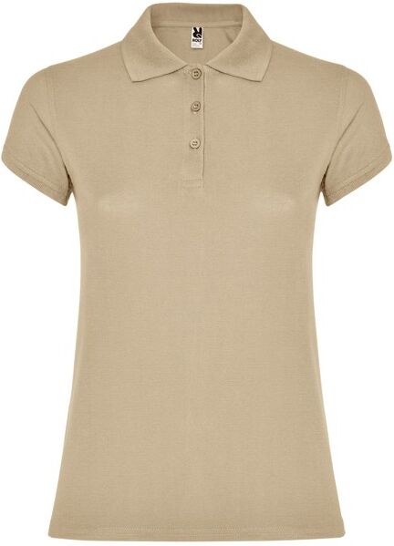 Polo ajusté personnalisé en coton 200 g/m² Star Woman sable S
