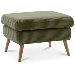 Exxpo by Gala Hocker Scandi Cord Grün Olive