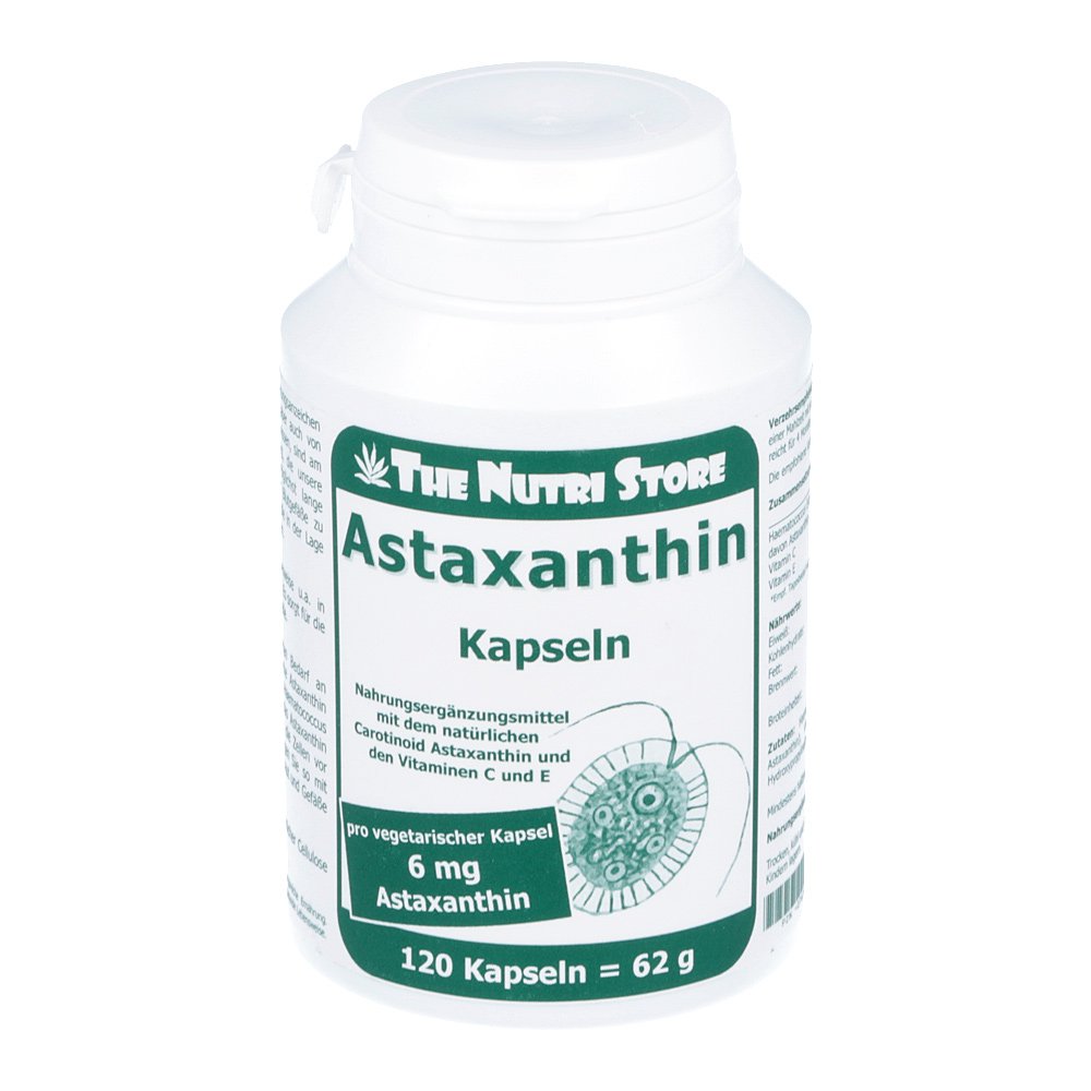 Hirundo Products Astaxanthin 6 mg vegetarische Kapseln 07682095