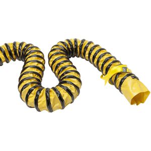 Wilms Warmluftschlauch 6169157, NLS-Spiratube, Ø 120 mm, 7,6 m Länge, aus beschichtetem Polyestergewebe