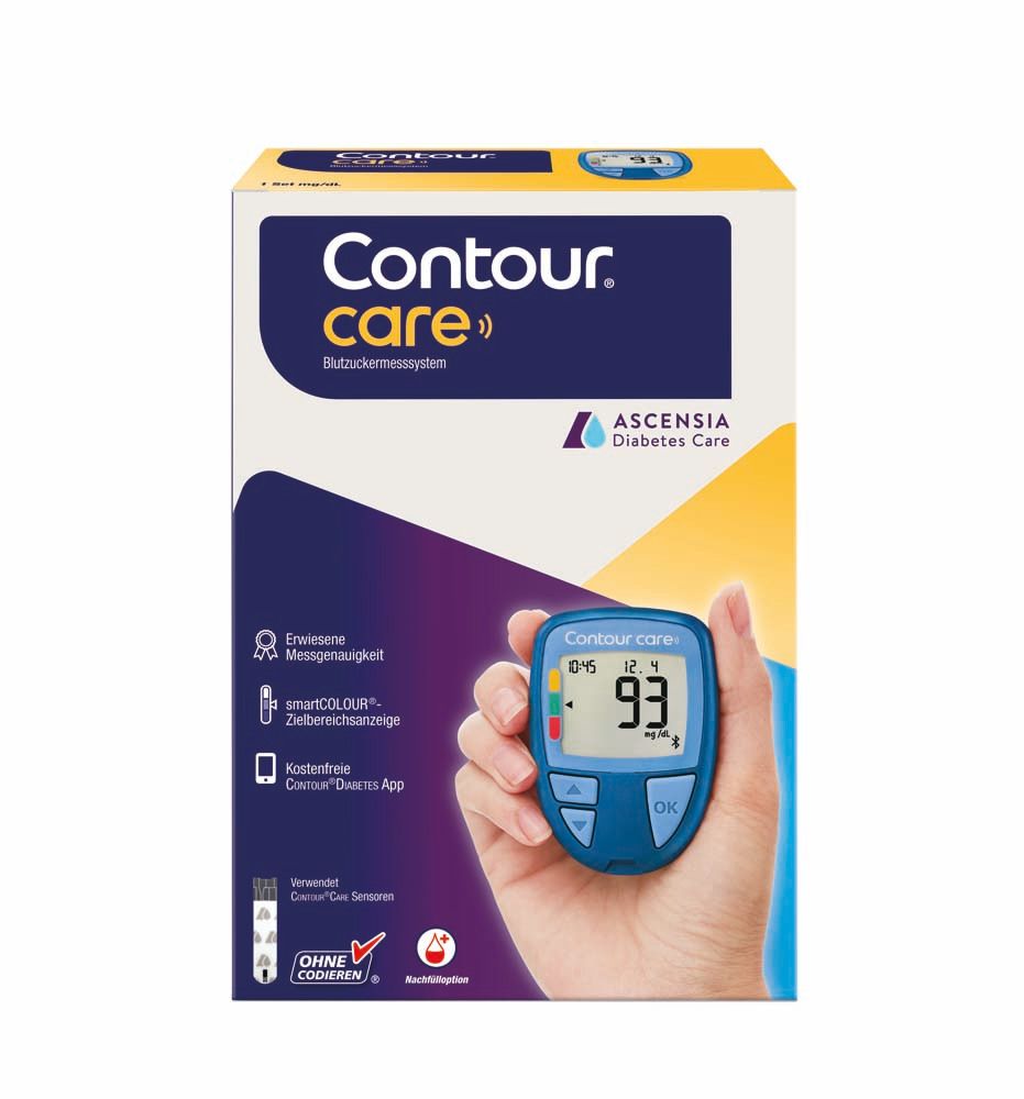 Contour Care Set Blutzuckermesssystem mg/dl 1 St Gerät
