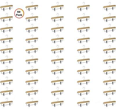 YBM Home Abs Plastic Trouser Skirt Hangers, Perfect for Skirts, Pants, Slacks, Jeans, and More Set of 5
