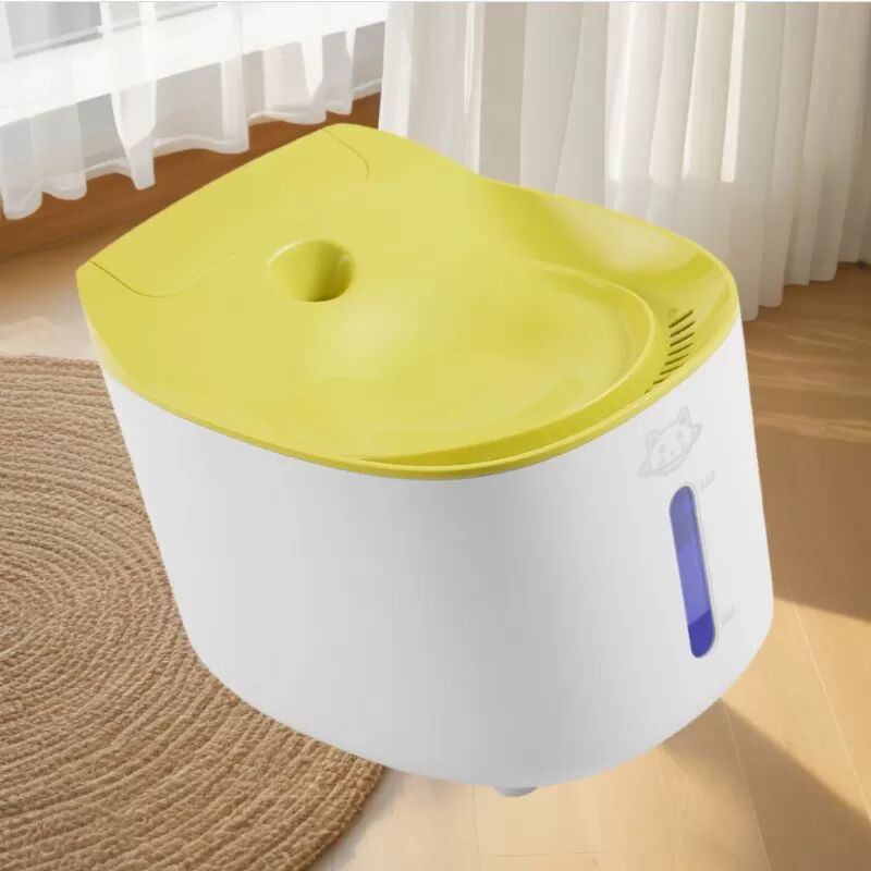 INF Smarter Plug-in Haustier-Wasserbrunnen: Automatischer Filterspender für Katzen & kleine Hunde Grün