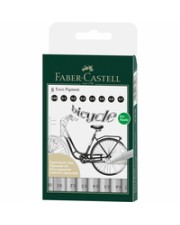 FABER-CASTELL TFS Ecco Pigment 0.05/1/2/3/4/5/6/7 Bürokleinmaterial (166008)
