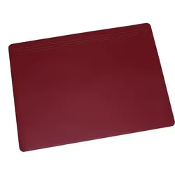 Läufer Schreibunterlage Matton, 49x70cm, rot, ohne Abdeckung