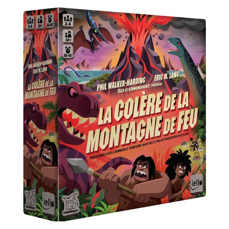 Iello Jeu - La Colère de la Montagne de Feu (Französisch, 2 - 6 Spieler) (70520)