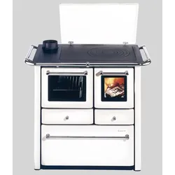Westminster  Landhausherd  Ofen  K  85  F  -  6  kW  Weiss,  Rauchrohr  links