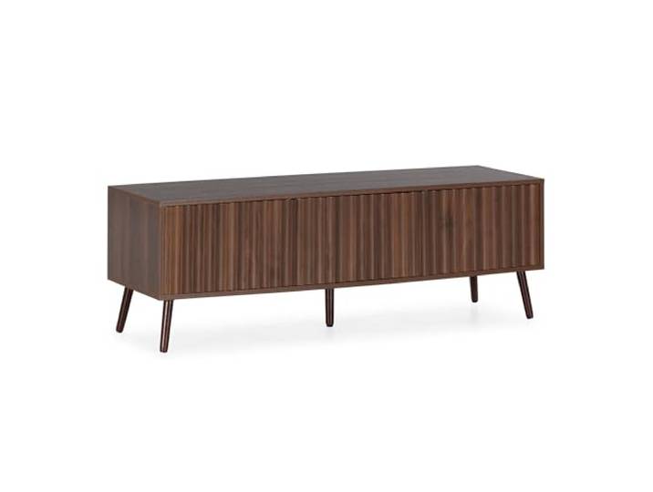 HOMN LIVING TV-Schrank Lluvia 3 türen Walnuss-Optik, 130 cm (Breite) 40 cm (Tiefe) 45 cm (Höhe)
