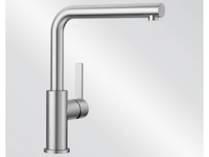 Einhebel-spültischmischer aus gebürstetem edelstahl Blanco 523122