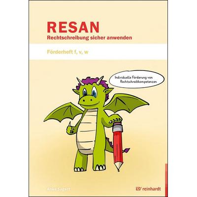 RESAN - Förderheft f, v, w, Geheftet von Anke Sagert, Ernst Reinhardt Verlag, 978-3-497-03373-7