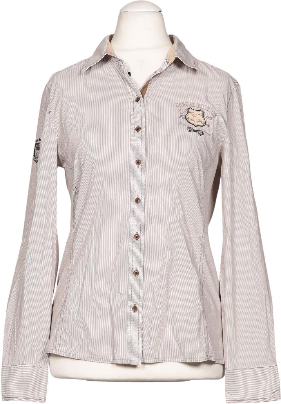 Gerry Weber Damen Bluse, Beige, Gr. S, Synthetik - Second Hand
