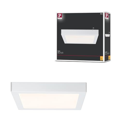 Paulmann LED-paneel Lunar wit, 16W, 1300lm, 3000K, 30 x 30 cm
