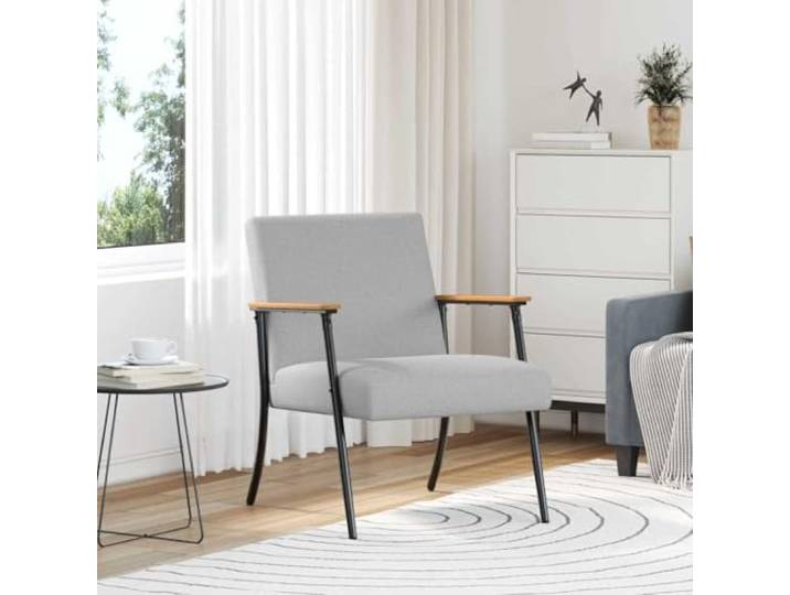 NLQMSU Sessel, Wolkengrau, Samt, Stahlrahmen Ergonomisches Design, gepolsterter Sitz, stützende Rückenlehne, vielseitig einsetzbar, professionelle Reinigung empfohlen