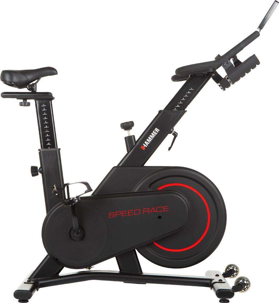HAMMER Speedbike Speed Race, Indoor Cycle, 16 kg Schwungmasse, max. 130 kg